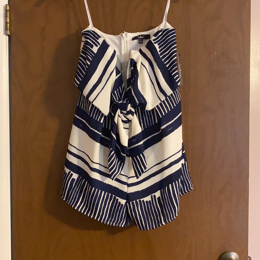 Lulu’s Delphi blue romper